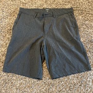 Old Navy Men's Charcoal Flat Front Shorts